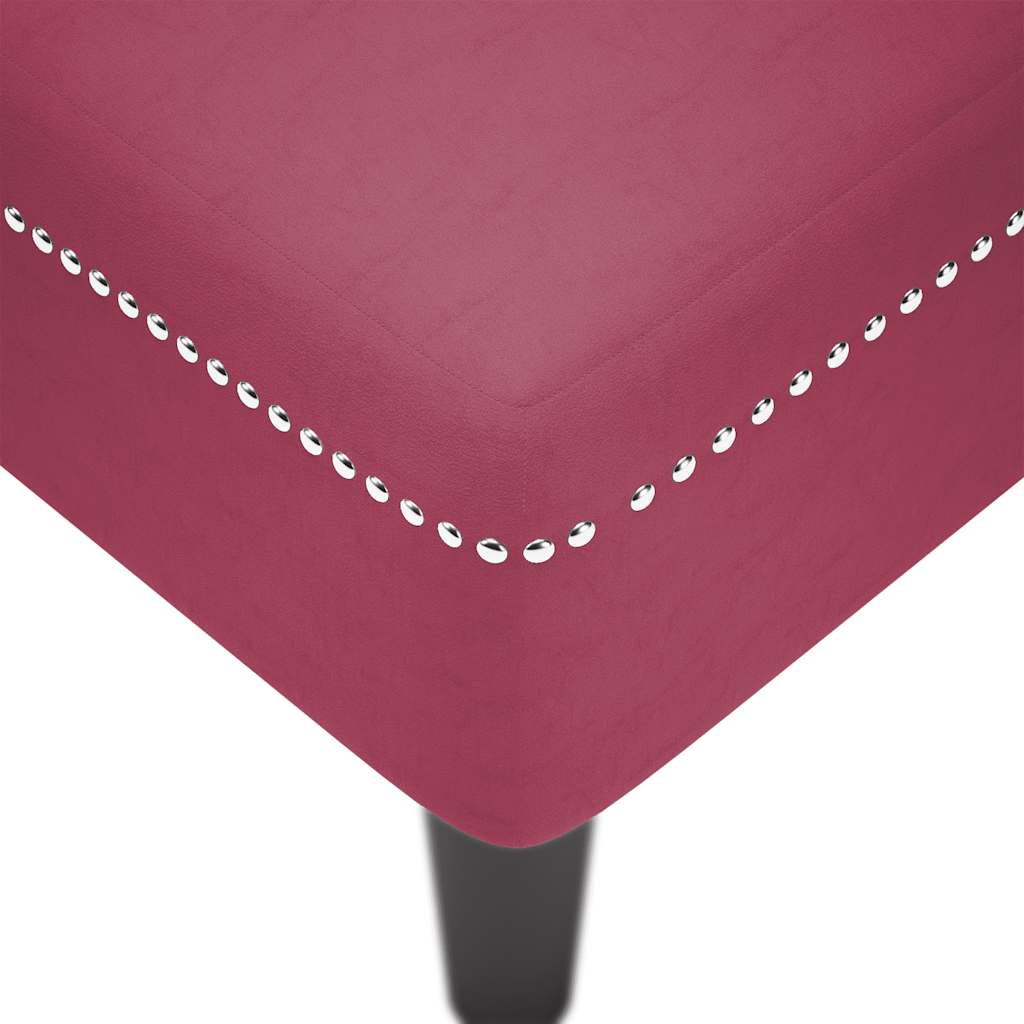 Chaise lounge c/ almofada/apoio de braços direito veludo