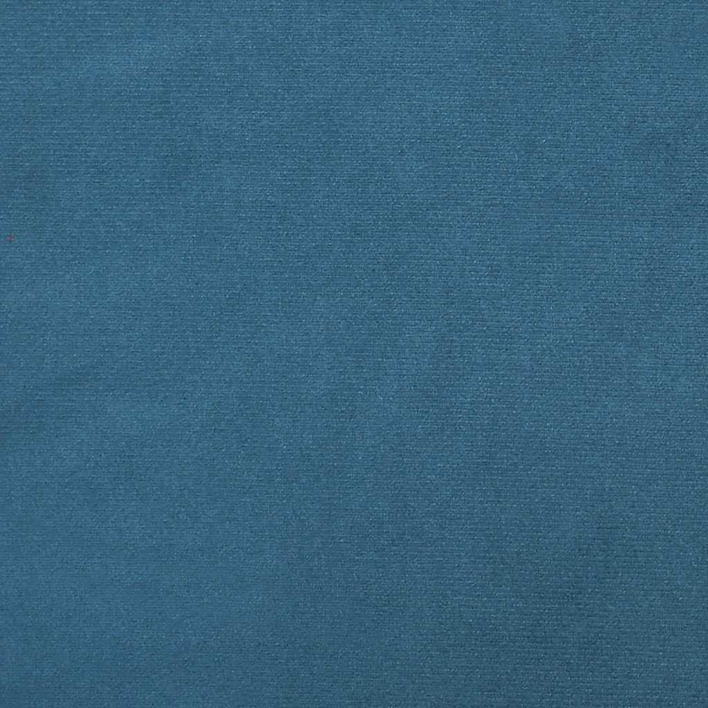 Chaise-longue com apoio de braço direito veludo azul