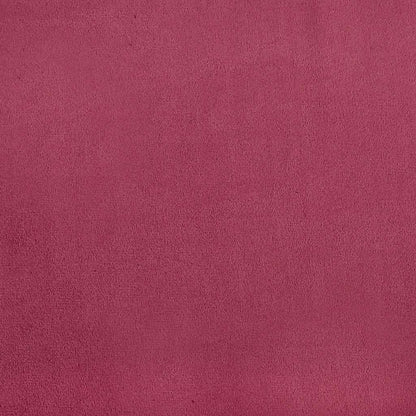 Chaise-longue com apoio de braço direito vinho tinto veludo