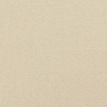 Chaise lounge com tecido creme para apoio de braço direito