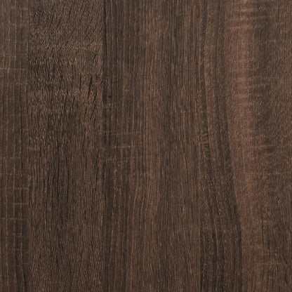 Cómoda 91x35,5x74,5 cm derivados de madeira carvalho castanho