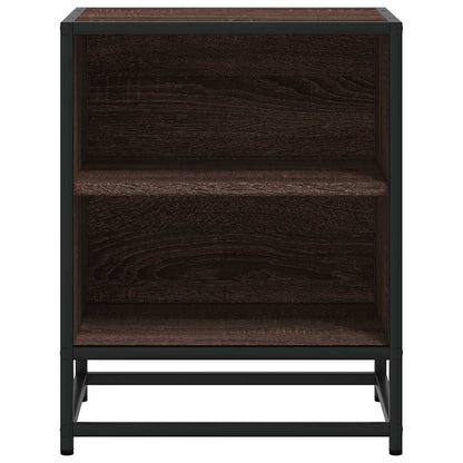 Mesas de cabeceira 2 pcs carvalho castanho 40x31x50 cm