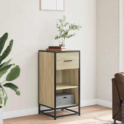 Aparador 35,5x35x76 cm deriv. de madeira/metal carvalho sonoma