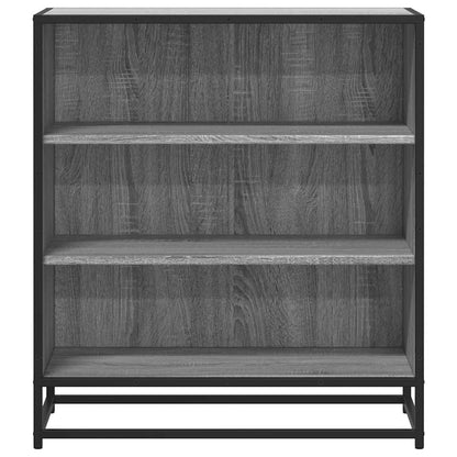 Aparador 68x35x76 cm deriv. de madeira/metal cinzento sonoma