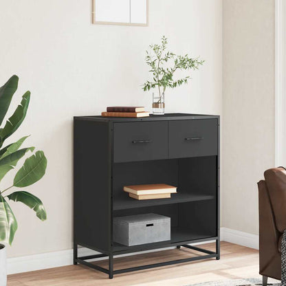 Aparador 68x35x76 cm derivados de madeira preto