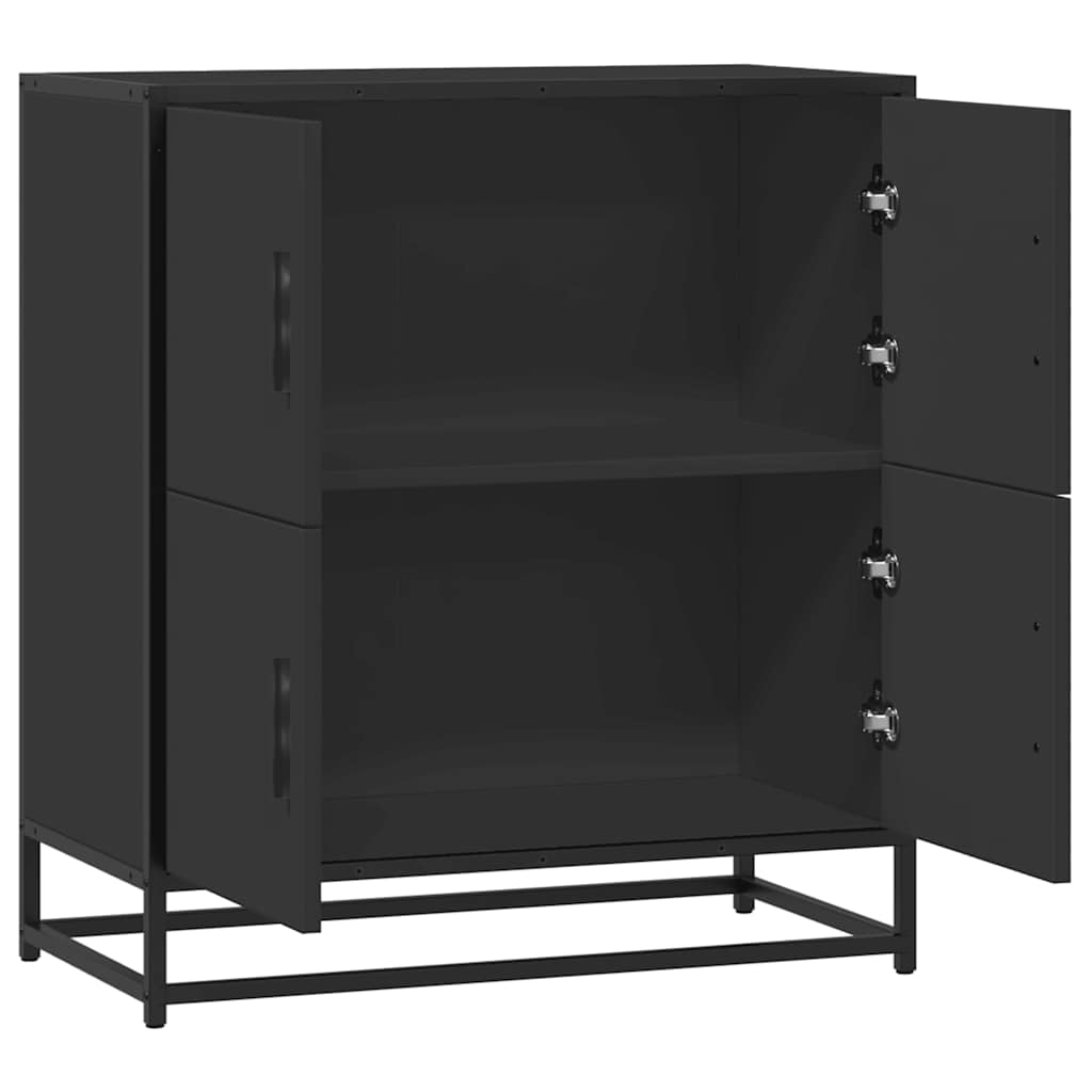 Aparador 68x35x76 cm derivados de madeira preto