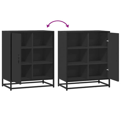 Aparador 62x35x76 cm derivados de madeira preto