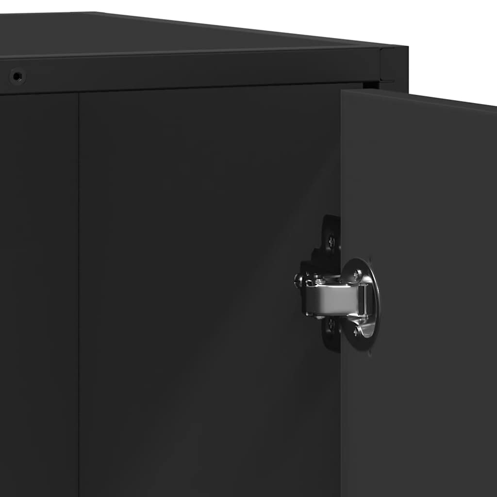 Aparador 62x35x76 cm derivados de madeira preto