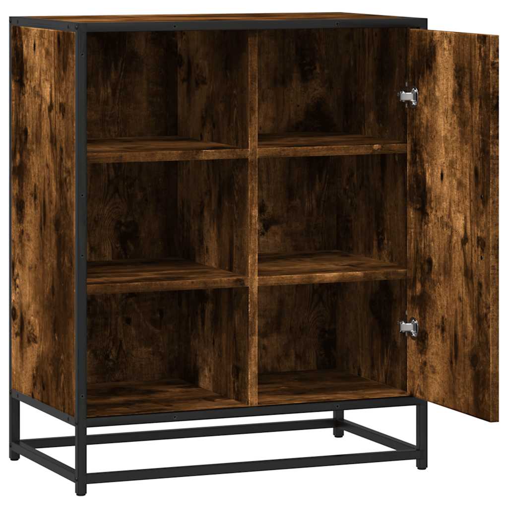 Aparador 62x35x76 cm derivados de madeira carvalho fumado