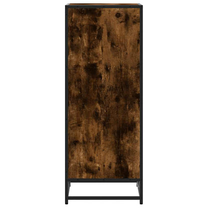 Sapateira 48x38x97,5 cm derivados de madeira carvalho fumado