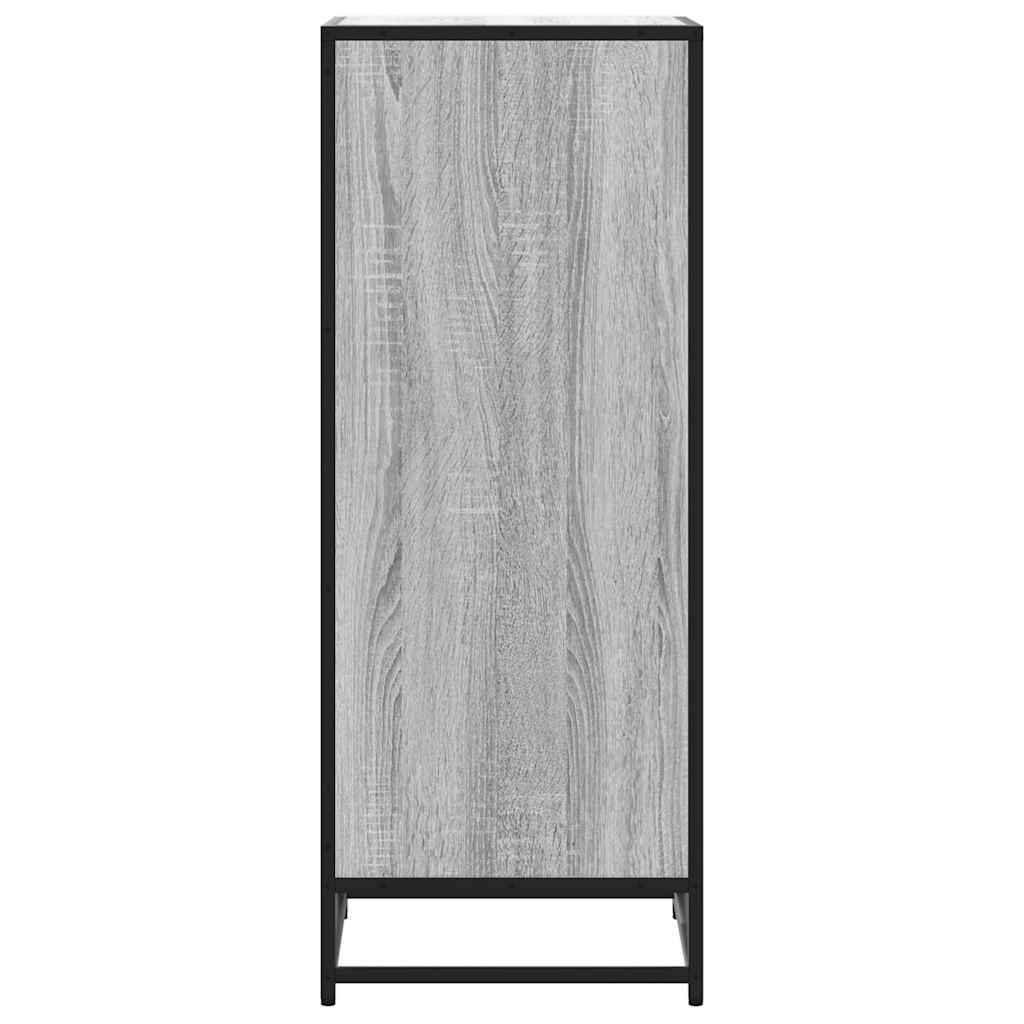 Sapateira 48x38x97,5 cm derivados de madeira cinzento sonoma