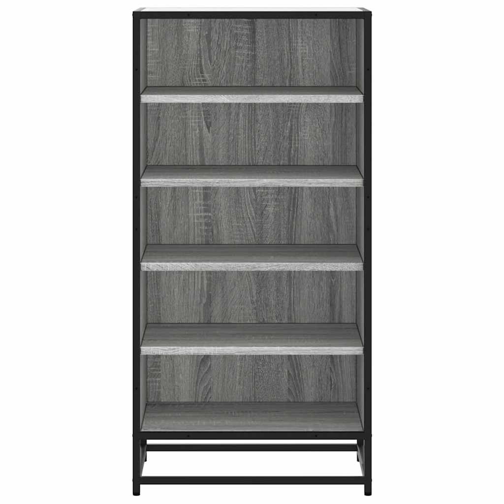 Sapateira 48x38x97,5 cm derivados de madeira cinzento sonoma