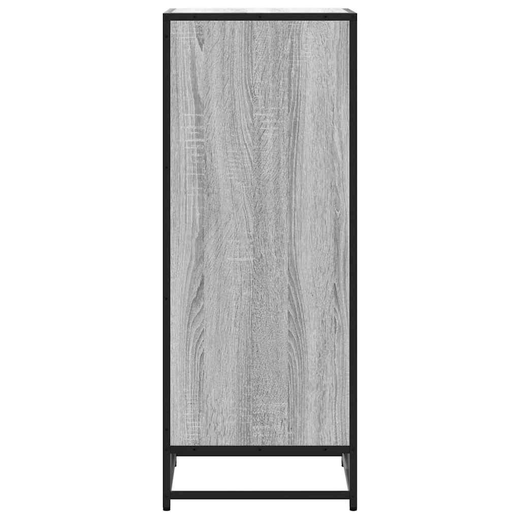 Sapateira 48x38x97,5 cm derivados de madeira cinzento sonoma