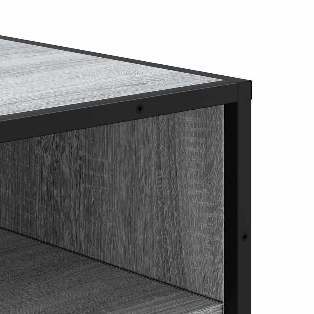 Sapateira 48x38x97,5 cm derivados de madeira cinzento sonoma