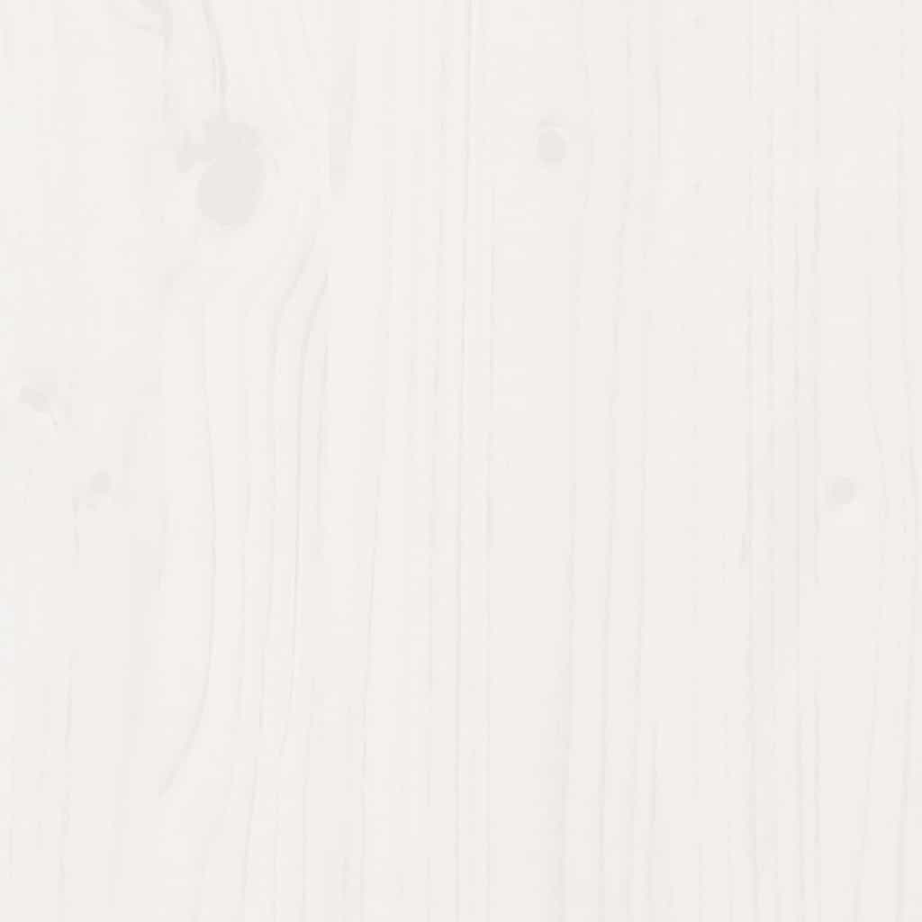 Gavetas para cama 2 pcs 75x55x17 cm pinho maciço branco