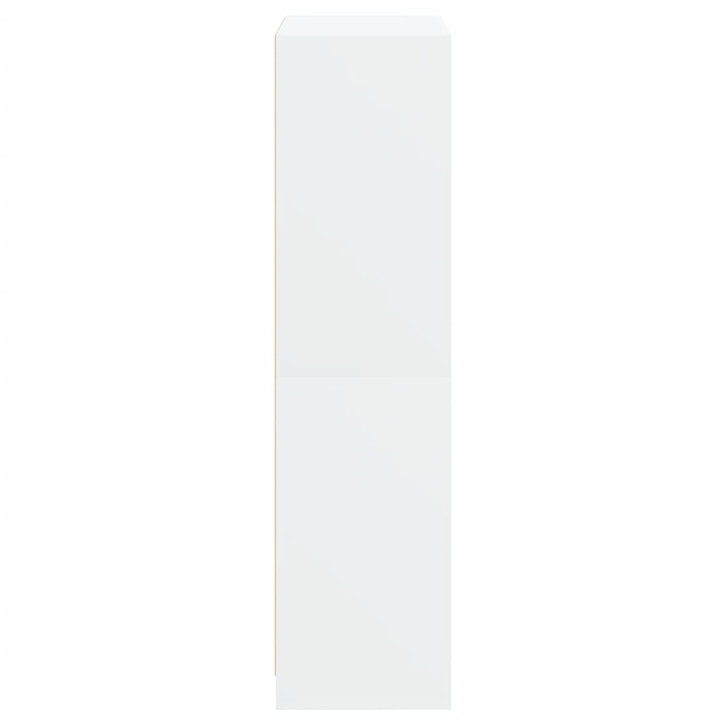 Armário alto c/ portas 68x37x142 cm derivados de madeira branco