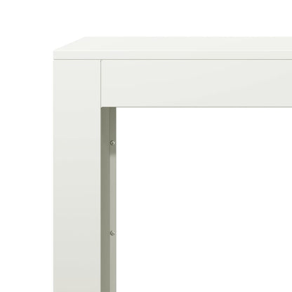 Suporte para lenha 100x40x80 cm aço branco