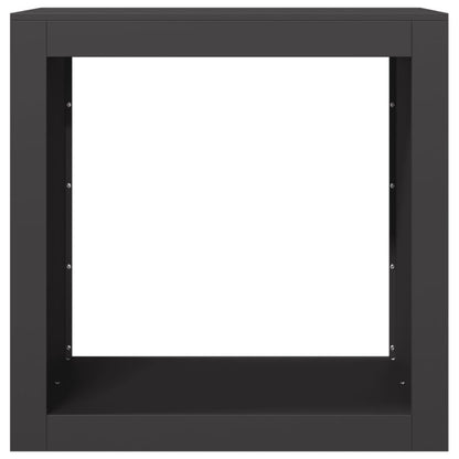 Suporte para lenha 60x40x60 cm aço preto