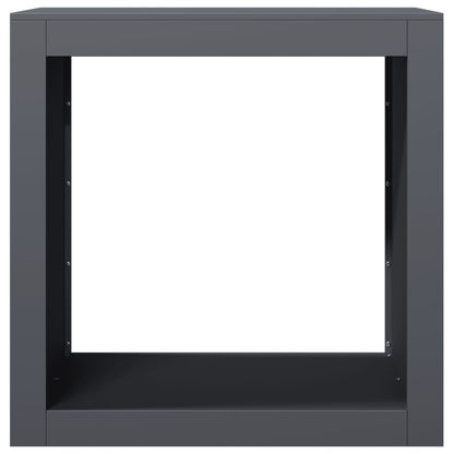 Suporte para lenha 60x40x60 cm aço antracite