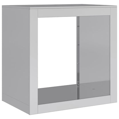 Suporte para lenha 60x40x60 cm aço galvanizado