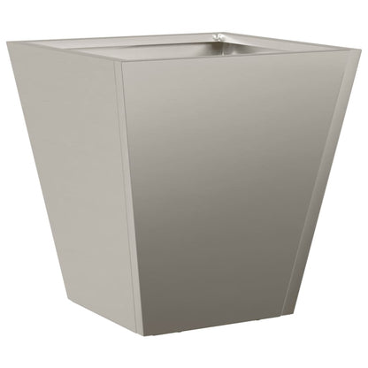 Garden Planters 2 pcs 30x30x30 cm aço resistente às intempéries