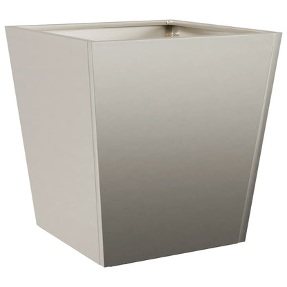 Garden Planters 2 pcs 40x40x40 cm aço resistente às intempéries