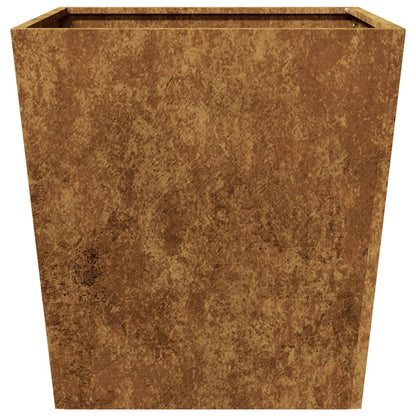 Plantador de Jardim 50x50x50 cm aço resistente às intempéries
