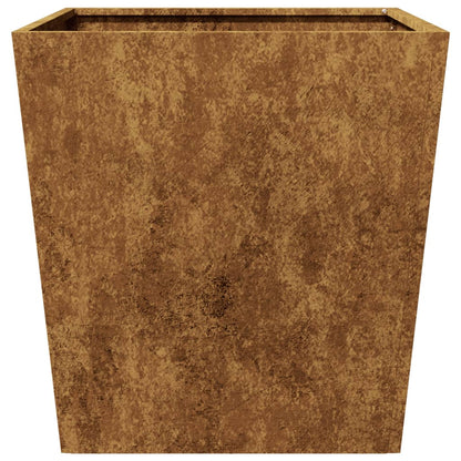 Plantador de Jardim 50x50x50 cm aço resistente às intempéries