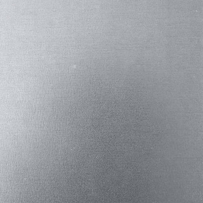 Vaso/floreira de jardim 45x45x75 cm aço galvanizado