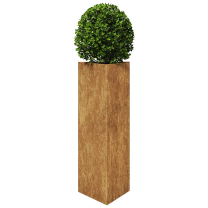 Garden Planter Triangular aço resistente às intempéries