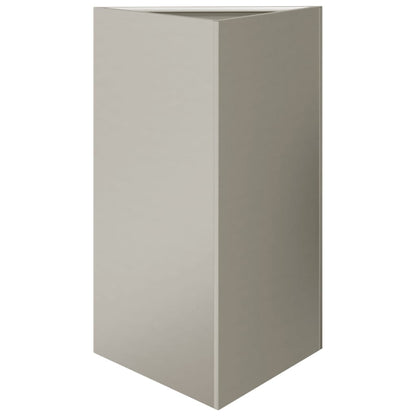 Garden Planters 2 pcs Triangular aço resistente às intempéries