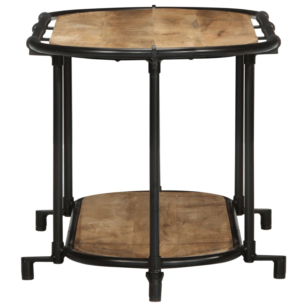 Móvel TV 100x42x40 cm madeira de mangueira áspera maciça