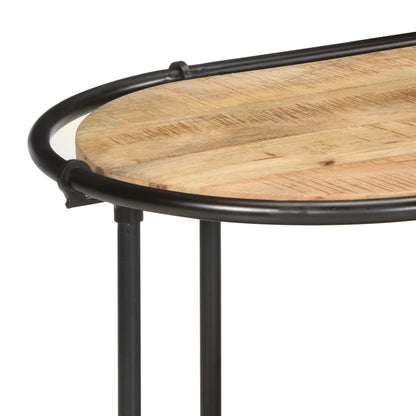 Móvel TV 100x42x40 cm madeira de mangueira áspera maciça