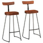 Bancos de bar 2 pcs 49x43x103 cm madeira de mangueira maciça