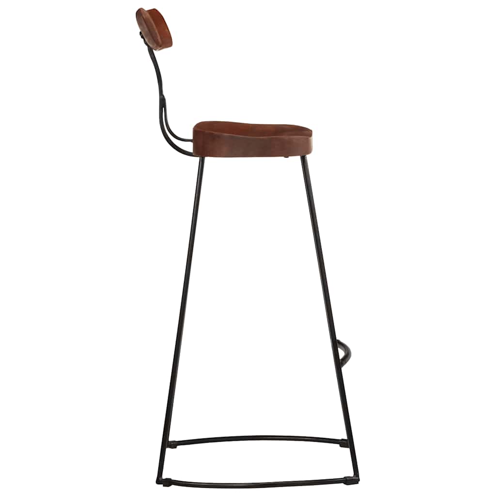 Bancos de bar 2 pcs 49x43x103 cm madeira de mangueira maciça