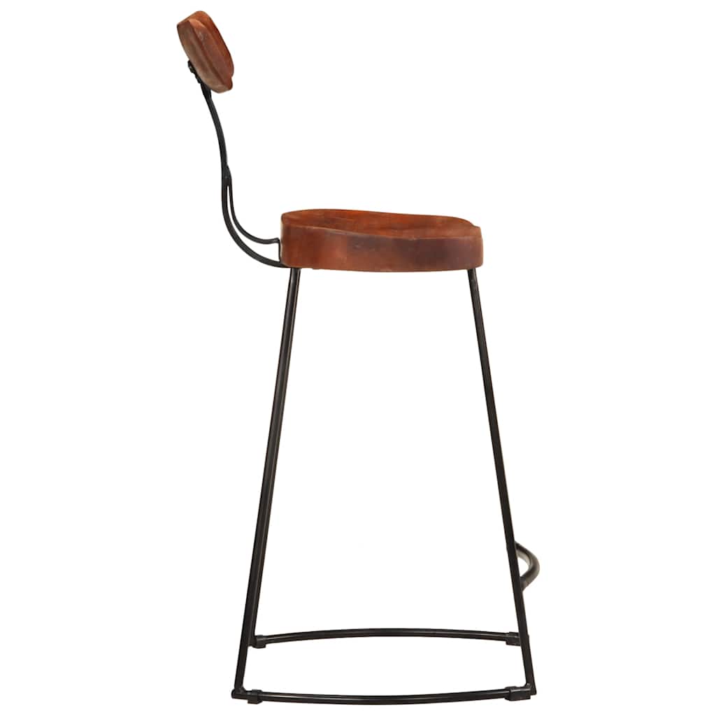 Bancos de bar 2 pcs 49x43x88 cm madeira de mangueira maciça