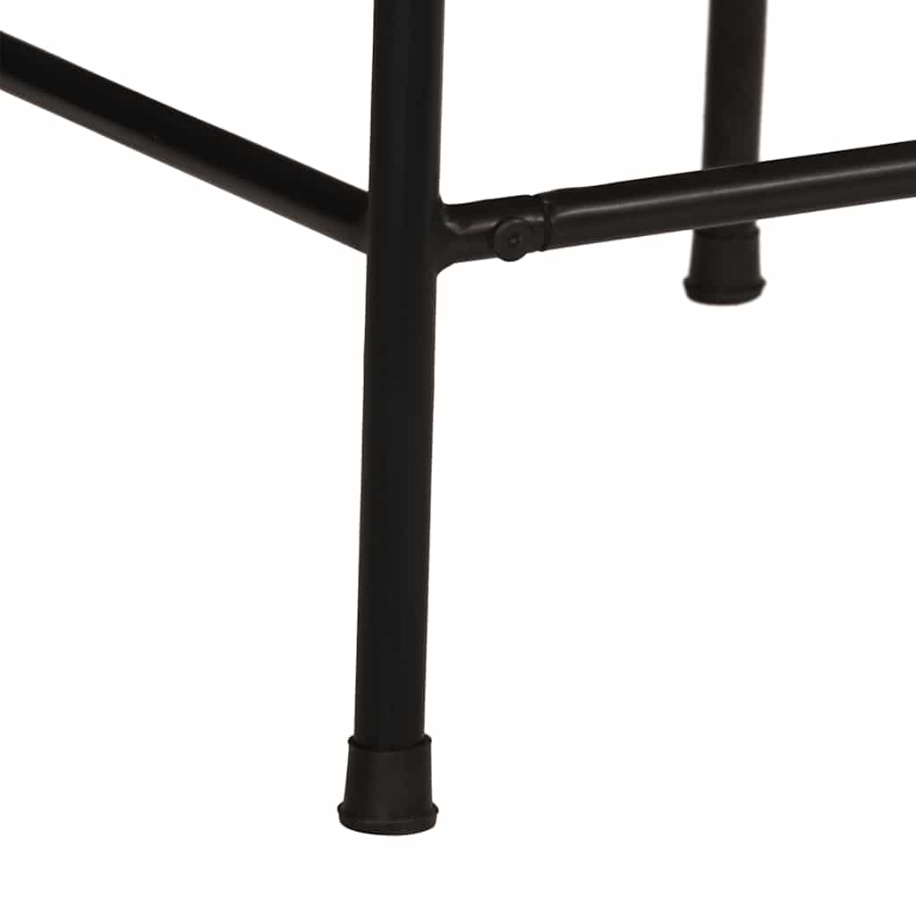 Bancos de bar 2 pcs Madeira Maciça de Mangueira Rústica