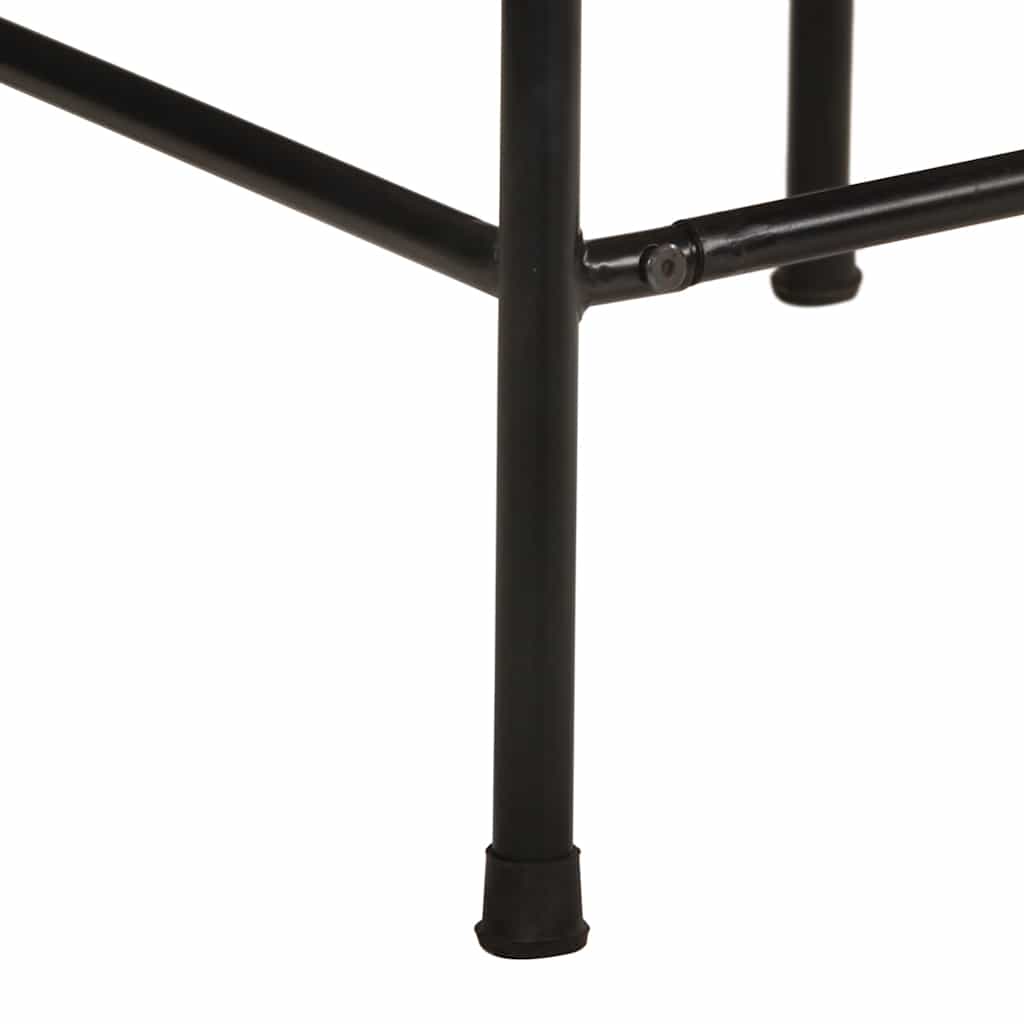 Bancos de bar 2 pcs Madeira Maciça de Mangueira Rústica