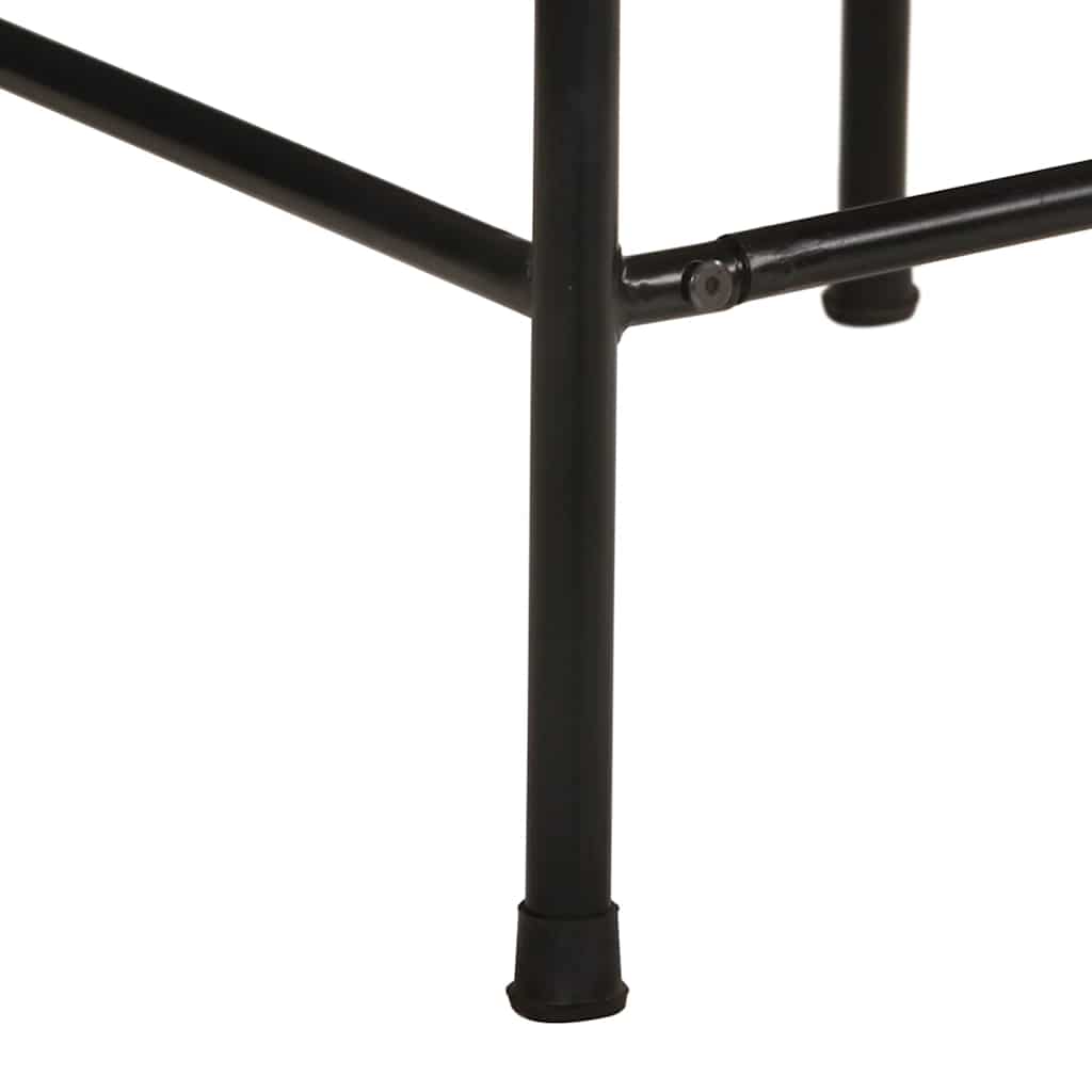 Bancos de bar 4 pcs Madeira Maciça de Mangueira Rústica