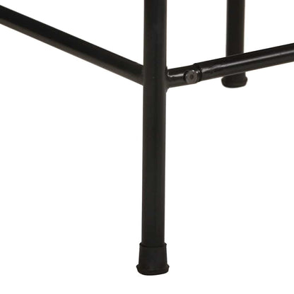 Bancos de bar 4 pcs Madeira Maciça de Mangueira Rústica