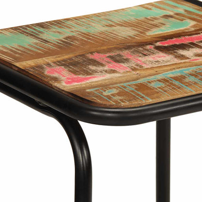 Bancos de bar 2 pcs 46x35,5x70 cm Madeira Maciça Recuperada