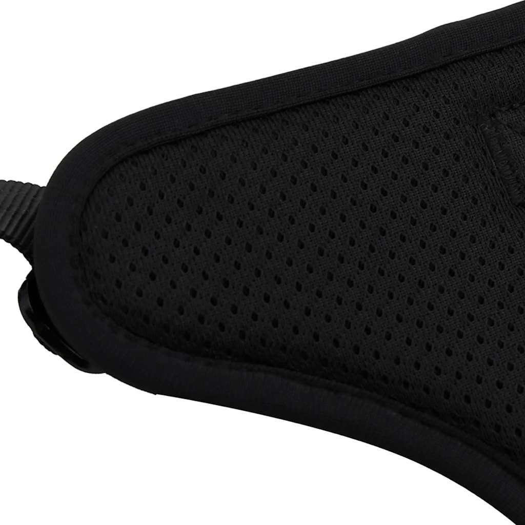 Peitoral para cães com faixas refletoras ajustável M rosa