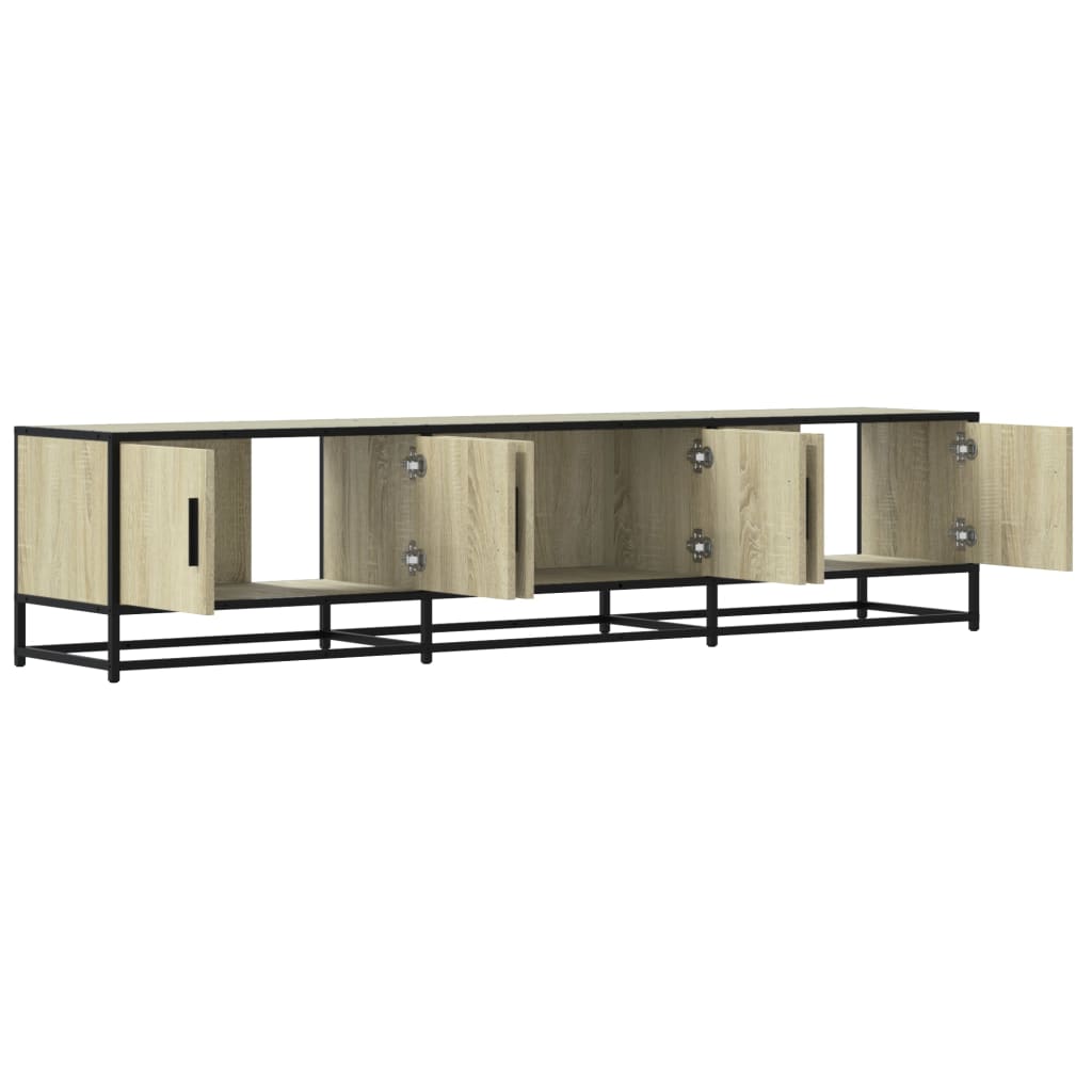 Móvel de TV derivados de madeira carvalho sonoma