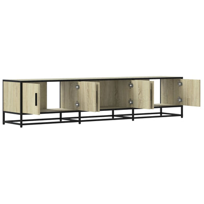 Móvel de TV derivados de madeira carvalho sonoma