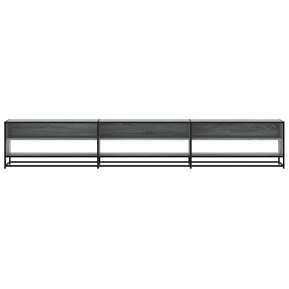 Móvel de TV derivados de madeira cinzento sonoma