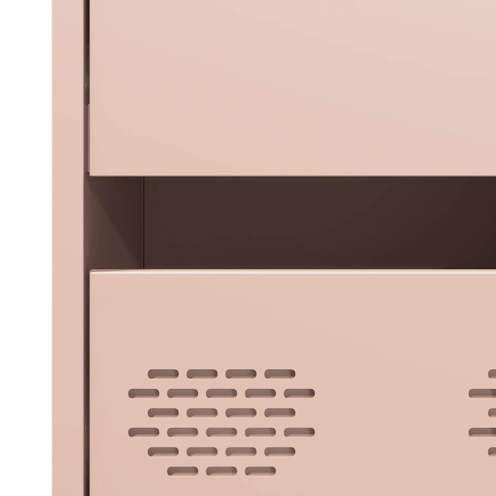 Móvel alto 68x39x101,5 cm aço rosa