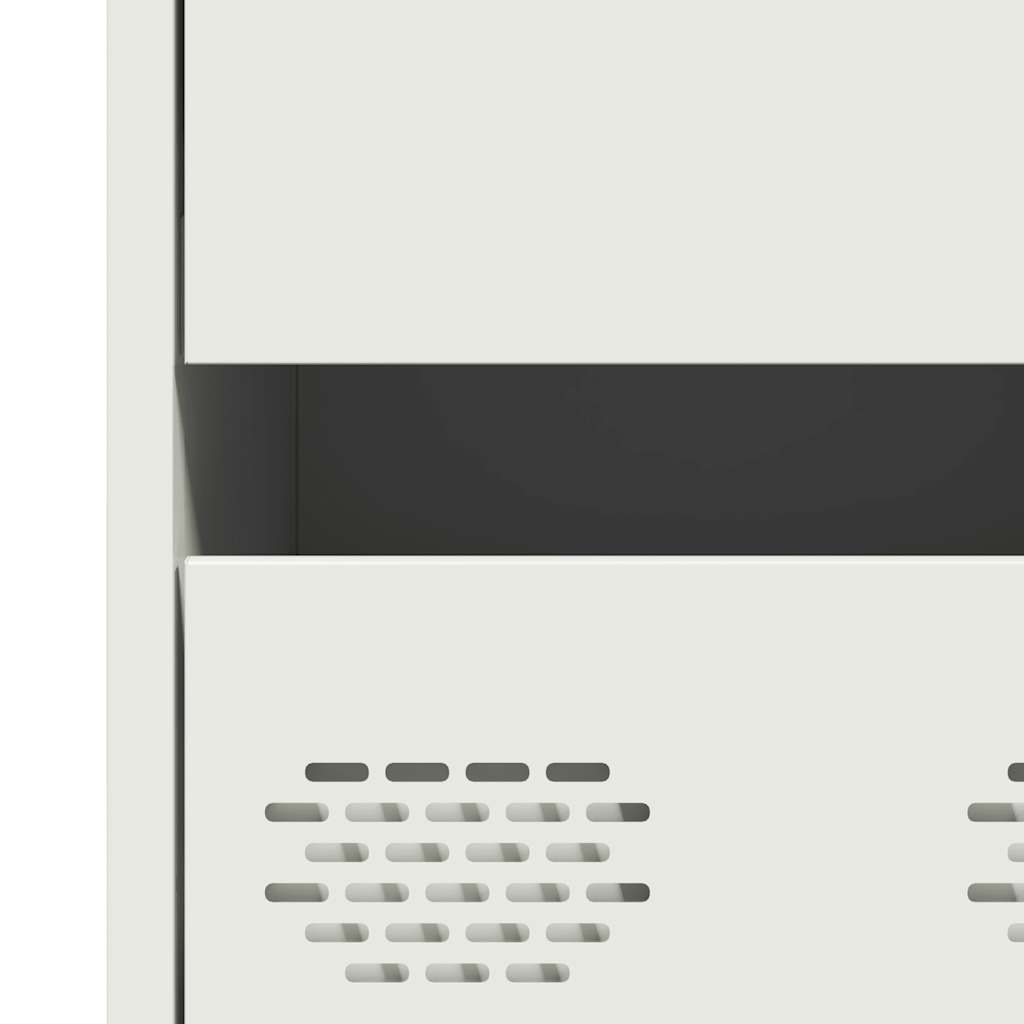 Móvel alto 68x39x101,5 cm aço branco