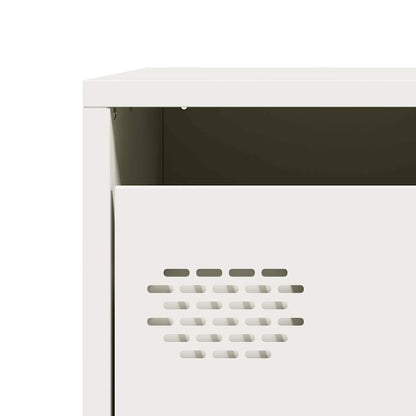 Aparador 68x39x73,5 cm aço laminado a frio branco
