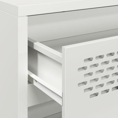 Aparador 68x39x73,5 cm aço laminado a frio branco