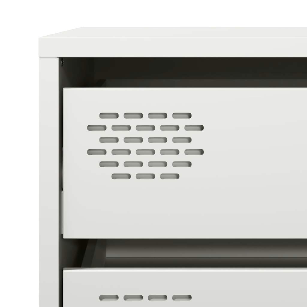 Aparador 68x39x73,5 cm aço laminado a frio branco